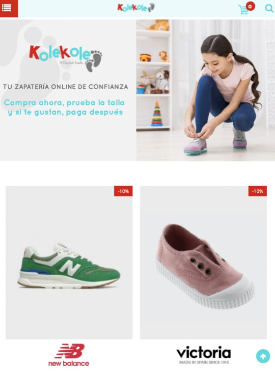 porfolio tienda kolekole