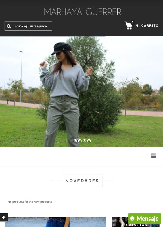 porfolio tienda guerrer