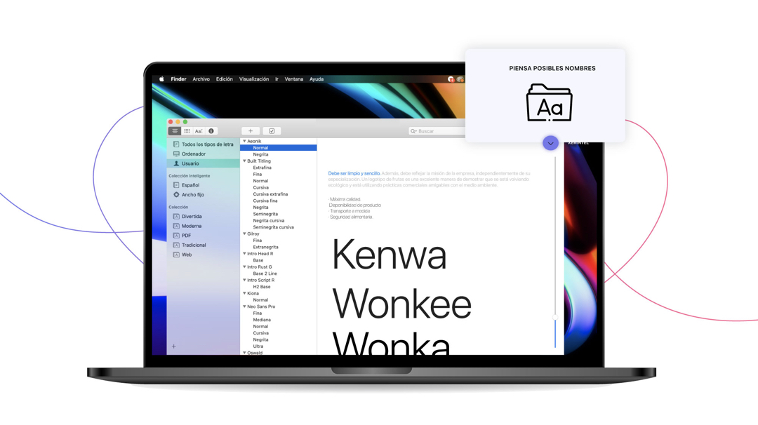 mac naming
