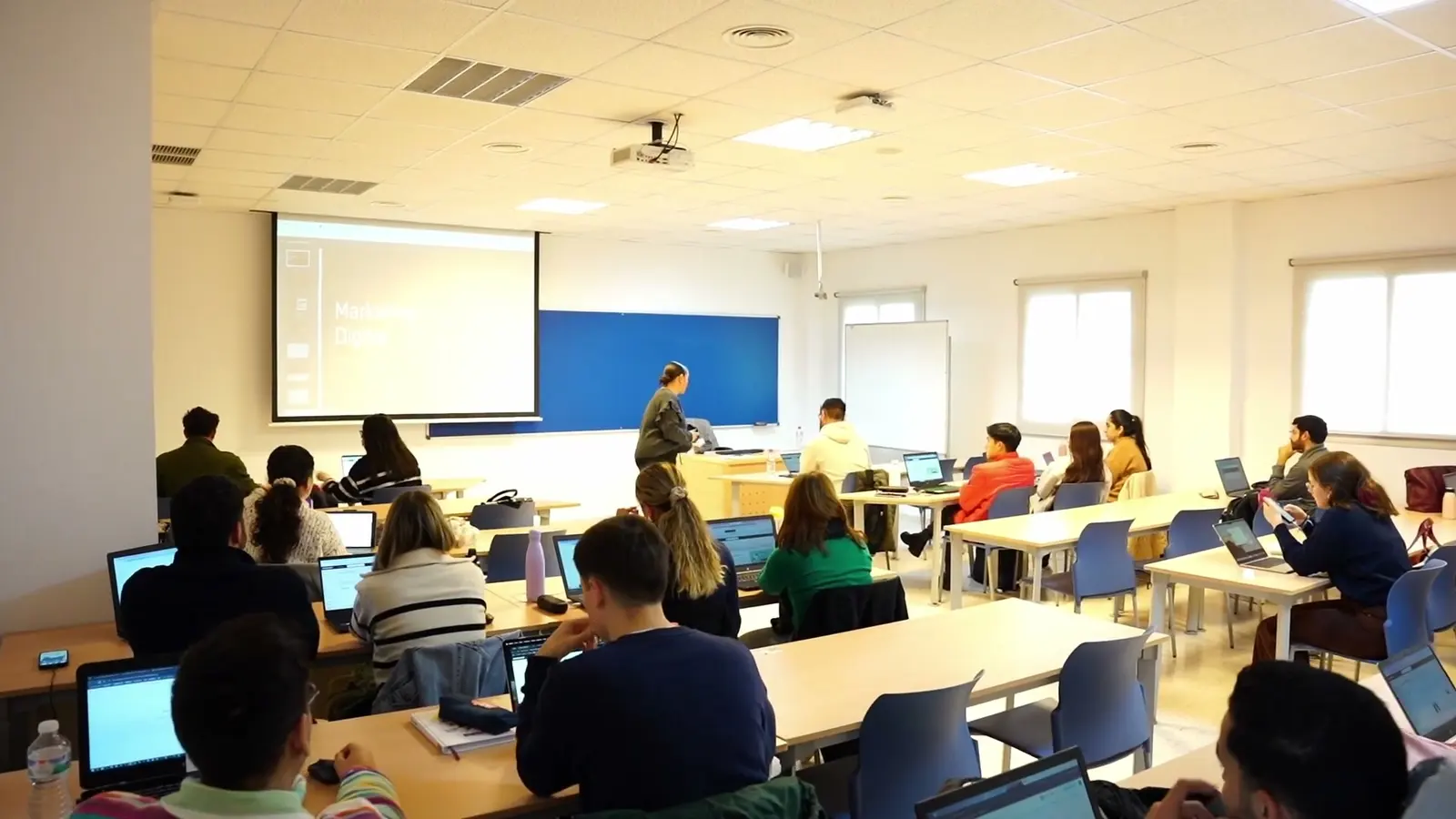 Universidad de Cádiz · Una sesión del máster