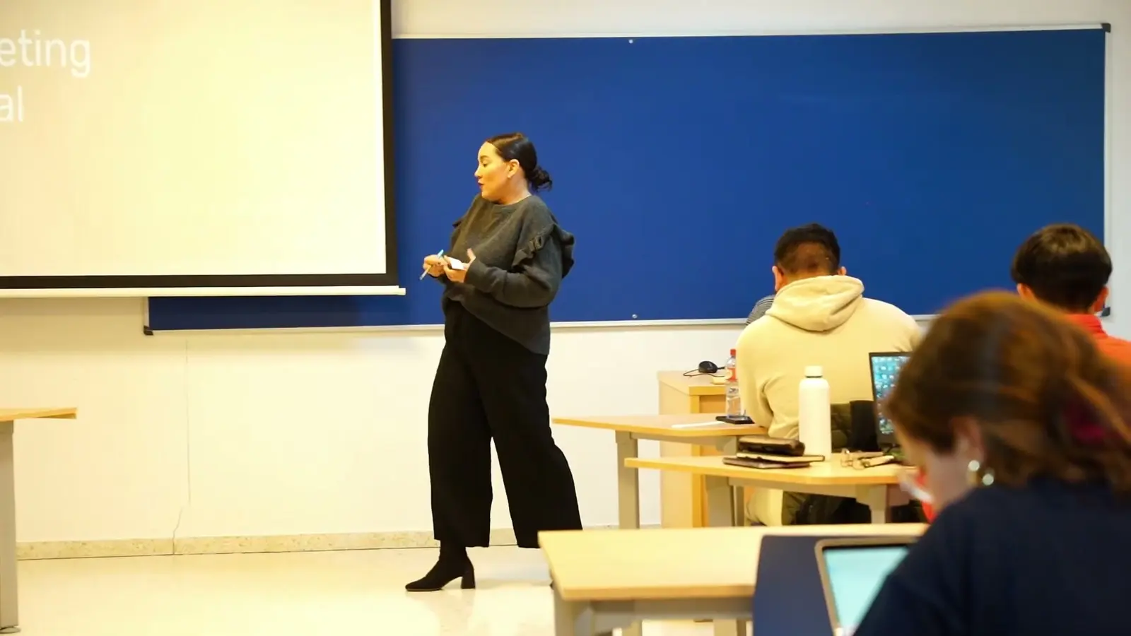 Universidad de Cádiz · Otra sesión en el aula